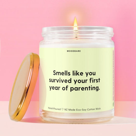 Smells like you survived your first year of parenting.